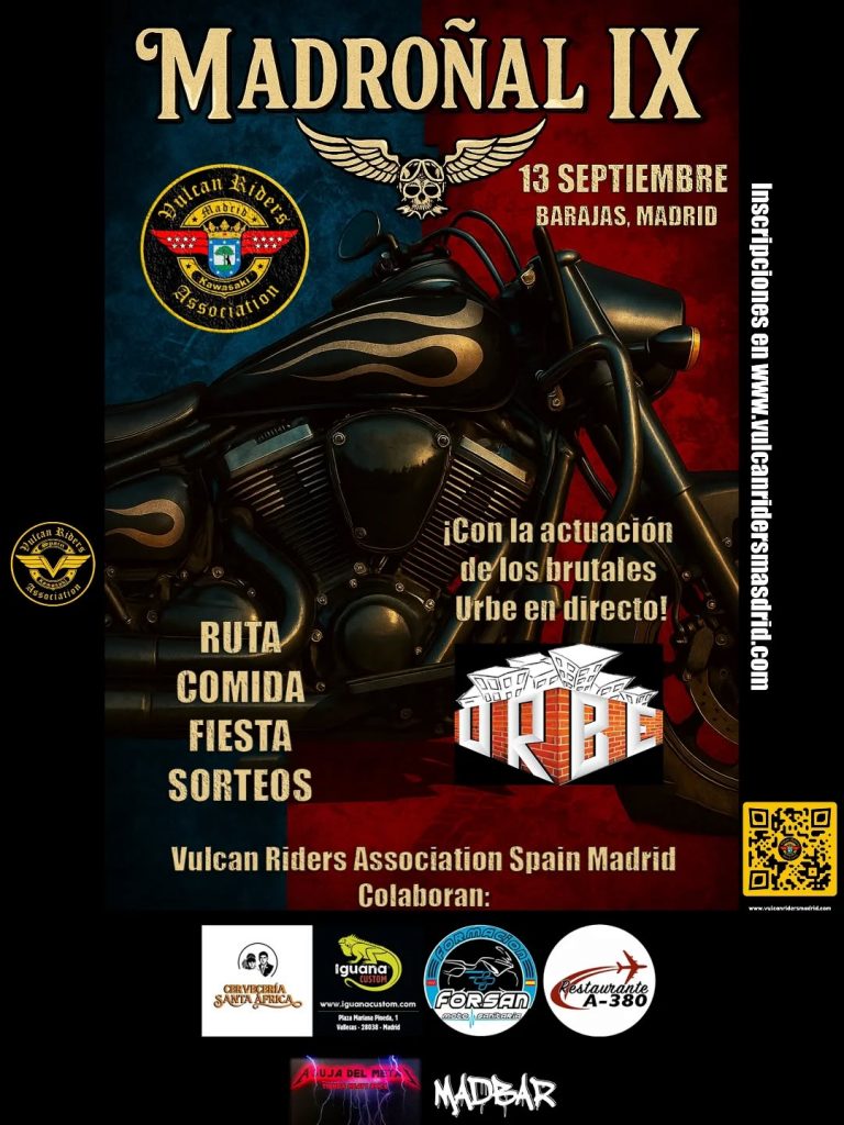 Sumamos a nuestros amigos de @forsanformacion que nos acompañarán en la ruta con sus motos medicalizadas 👏👏👏 ATENCIÓN CIERRE DE INSCRIPCIONES EL LUNES 8, si no te has inscrito todavía ¡Hazlo ya en nuestra web! www.vulcanridersmadrid.com #vulcanridersassociation #vraspain #vulcanridersmadrid #kawasakivulcan #ixmadroñal