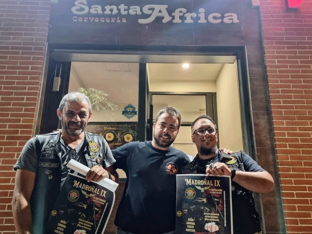 @elranchodesantaafrica nuestra sede y patrocinador oficial de la IX Madroñal, una cervecería restaurante con una carta internacional y un ambiente ¡Inmejorable! 👏👏👏 #vulcanridersassociation #vraspain #vulcanridersmadrid #kawasakivulcan #elranchodesantaafrica #ixmadroñal